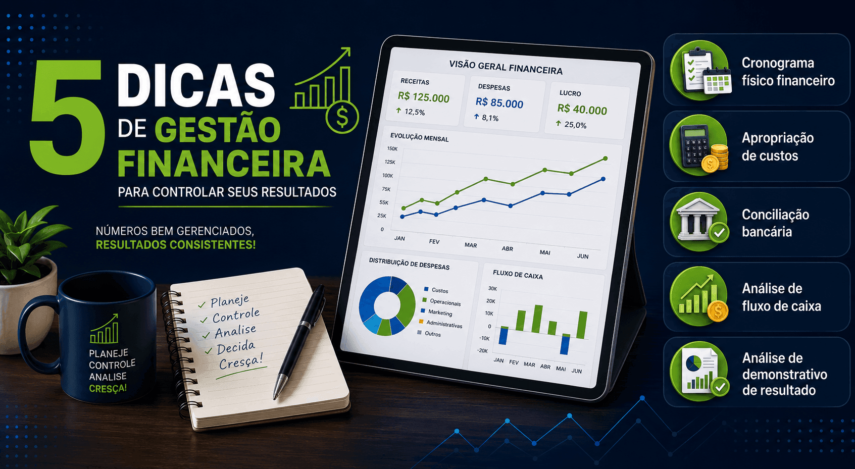 5 Dicas de Gestão Financeira para Construtoras