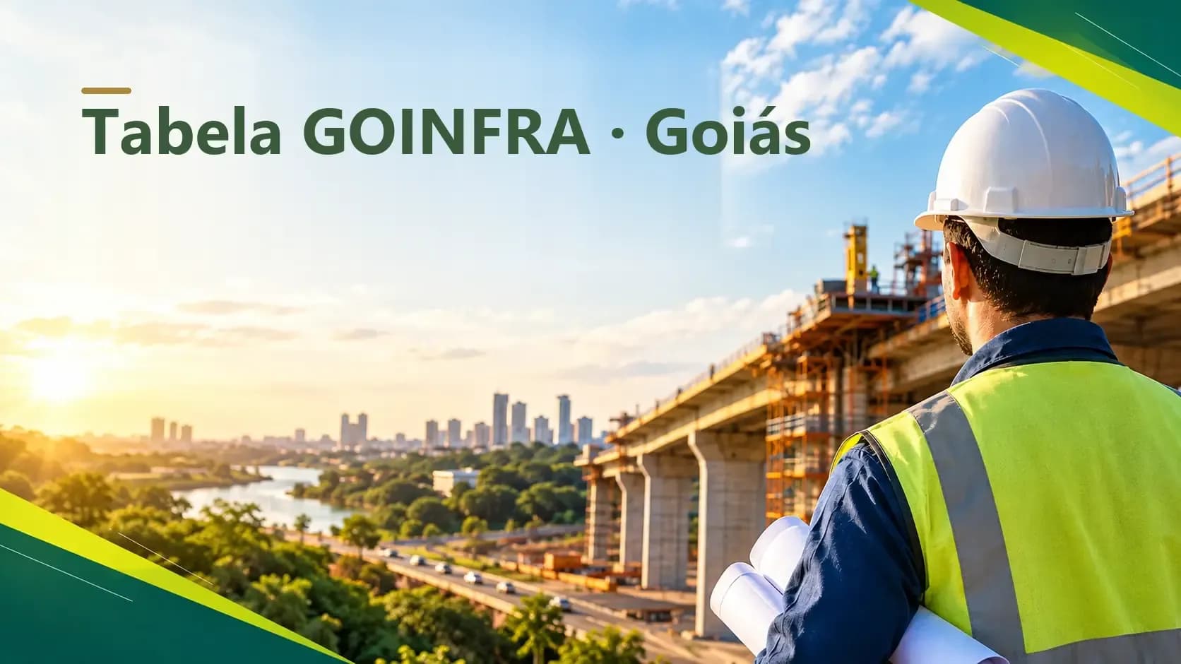 Tabela de preços da GOINFRA (antiga AGETOP)
