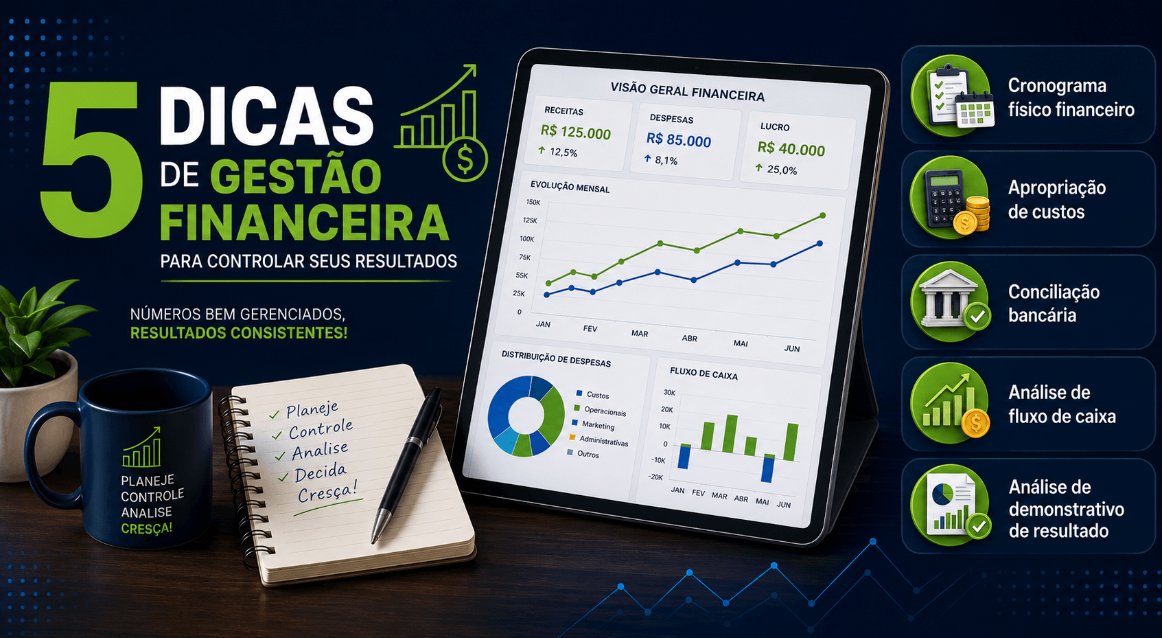 5 dicas de gestão financeira para construtoras